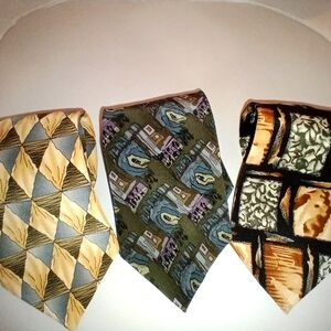 J.Garcia Four silk ties